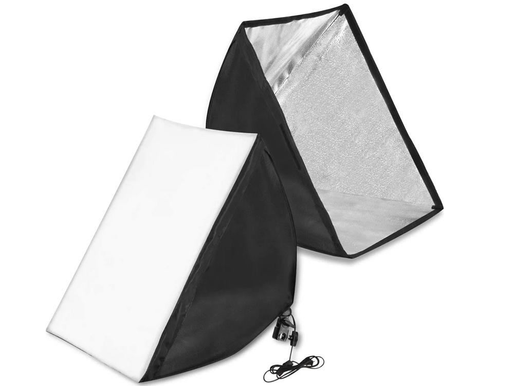 Studijinė šviesos lempa su softbox 2x 135w su stovais