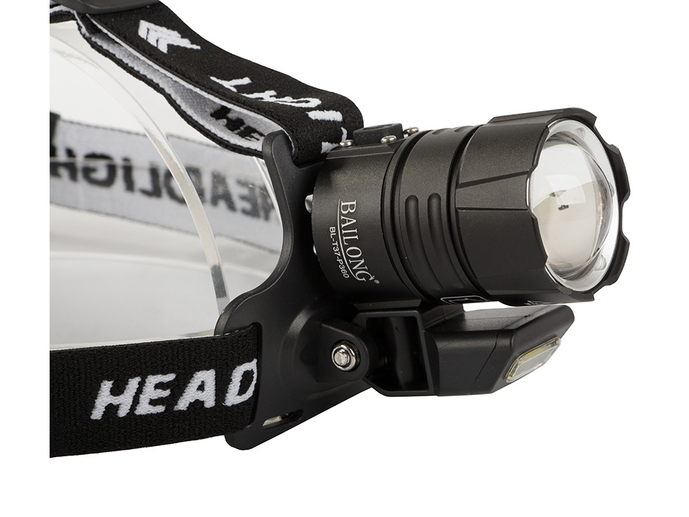 Žibintuvėlis ant galvos bailong t37-p360, cree xhp360