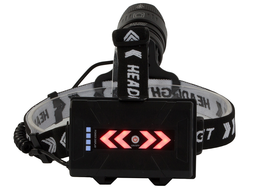 Žibintuvėlis ant galvos bailong t37-p360, cree xhp360