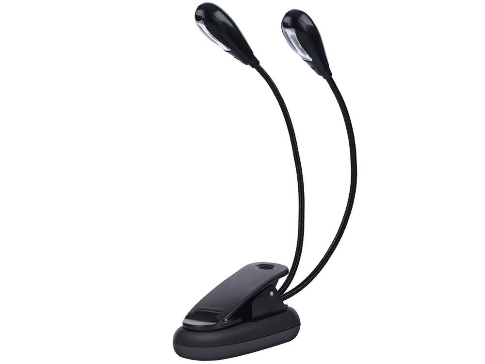 Led stalo lempa su segtuku, juoda, 30 cm