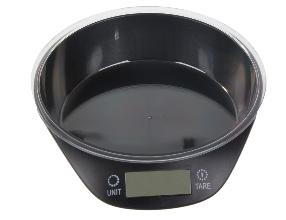 Elektroninės virtuvinės svarstyklės su 5 kg talpos dubeniu