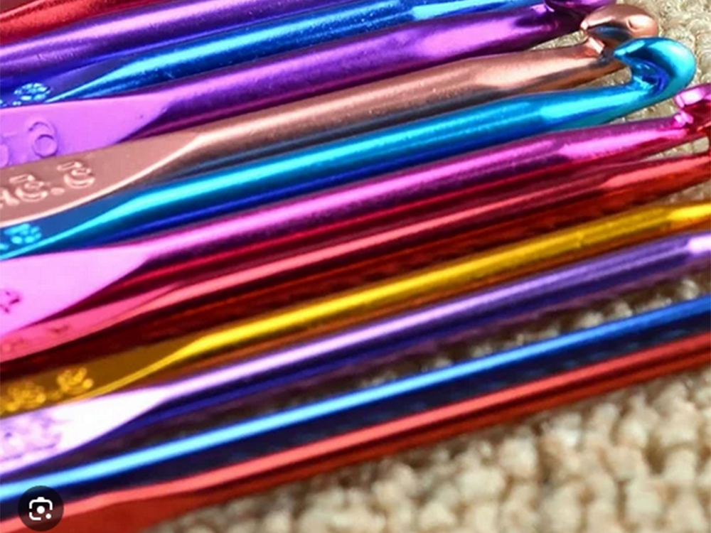 Nėrimo rinkinys 12 vnt. 2-8 mm