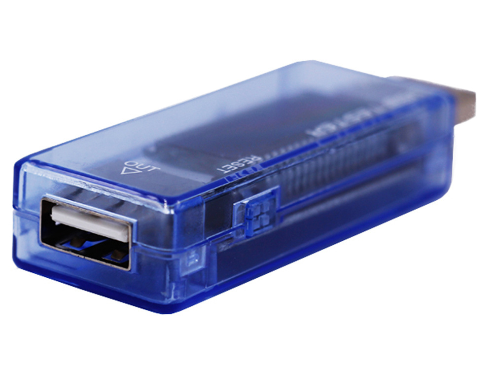 Usb voltmetras ampermetras su lcd ekranu