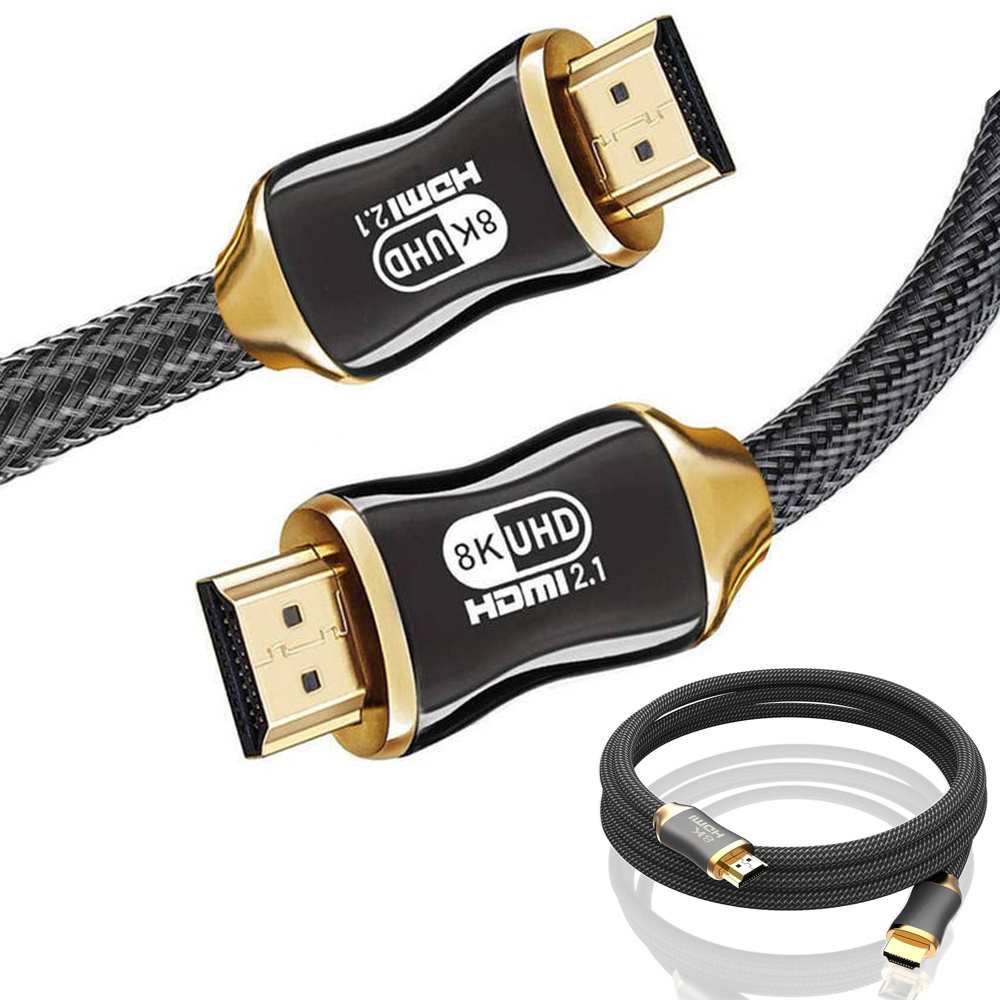 Hdmi kabelis 2.1, 3 m, 8k 60hz, 4k 120hz