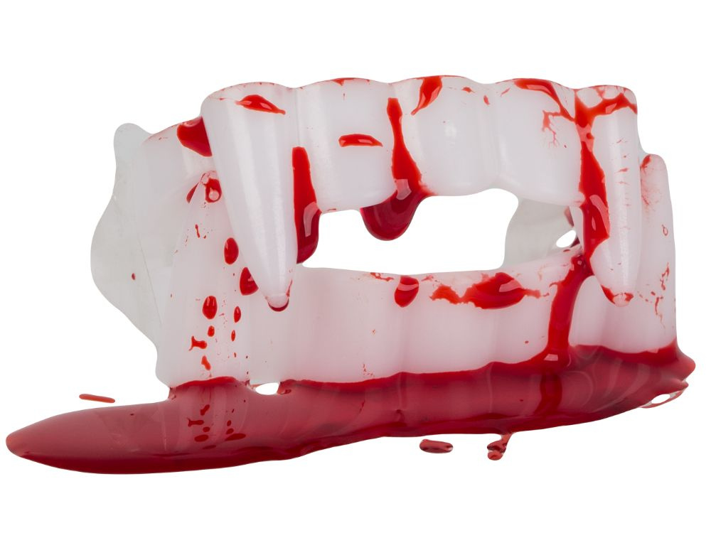Vampyro iltys ir dirbtinis kraujas helovinui