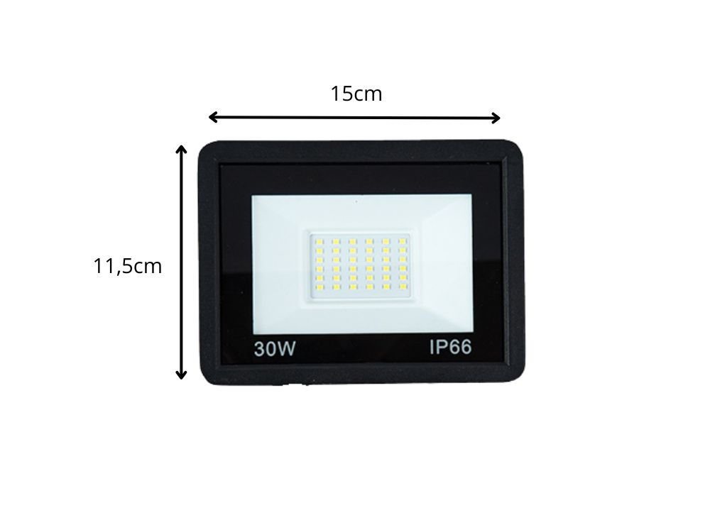 Led prožektorius 30w 6000k ip66
