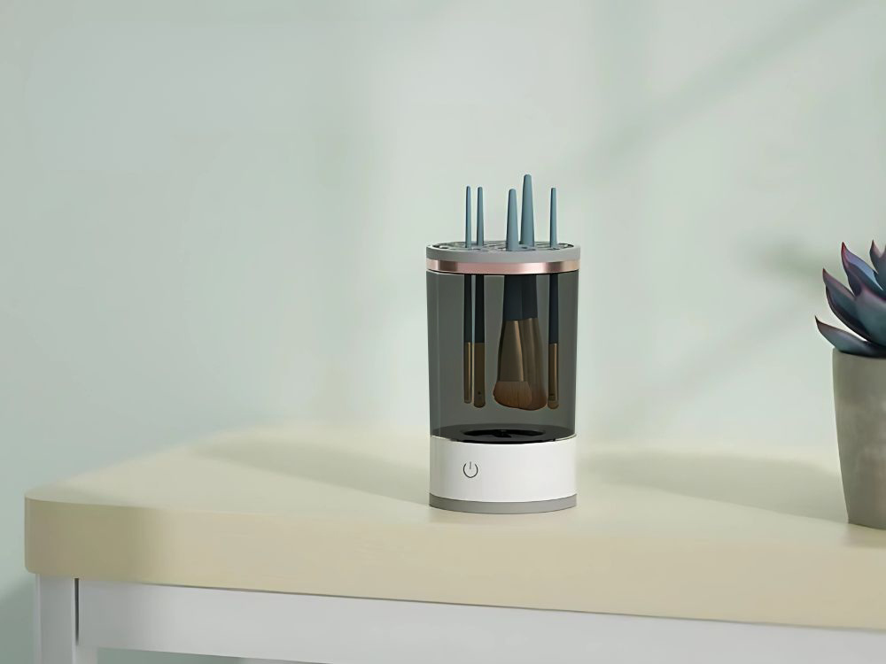 Kosmetinių šepetėlių plovimo ir džiovinimo įrenginys su usb jungtimi 3