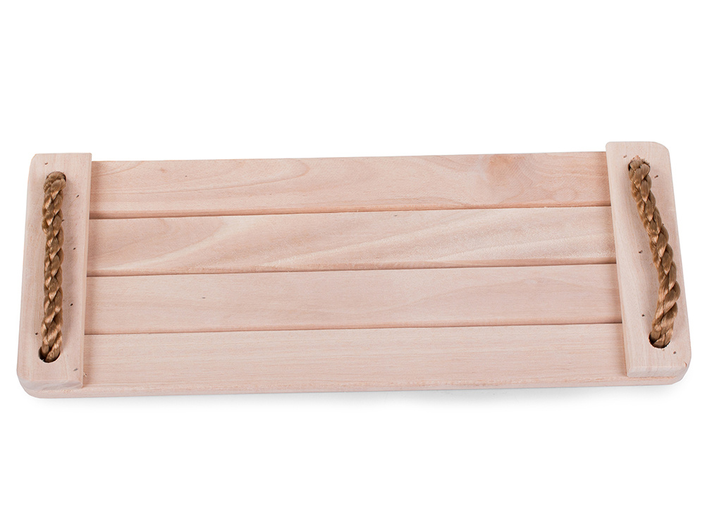Medinės sūpynės sodui 40x16 cm