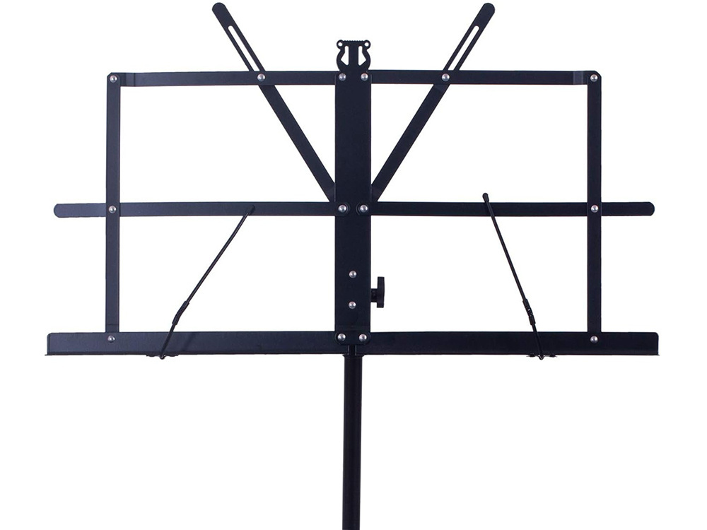 Reguliuojamas aliuminis natų stovas su dėklu, 130 cm