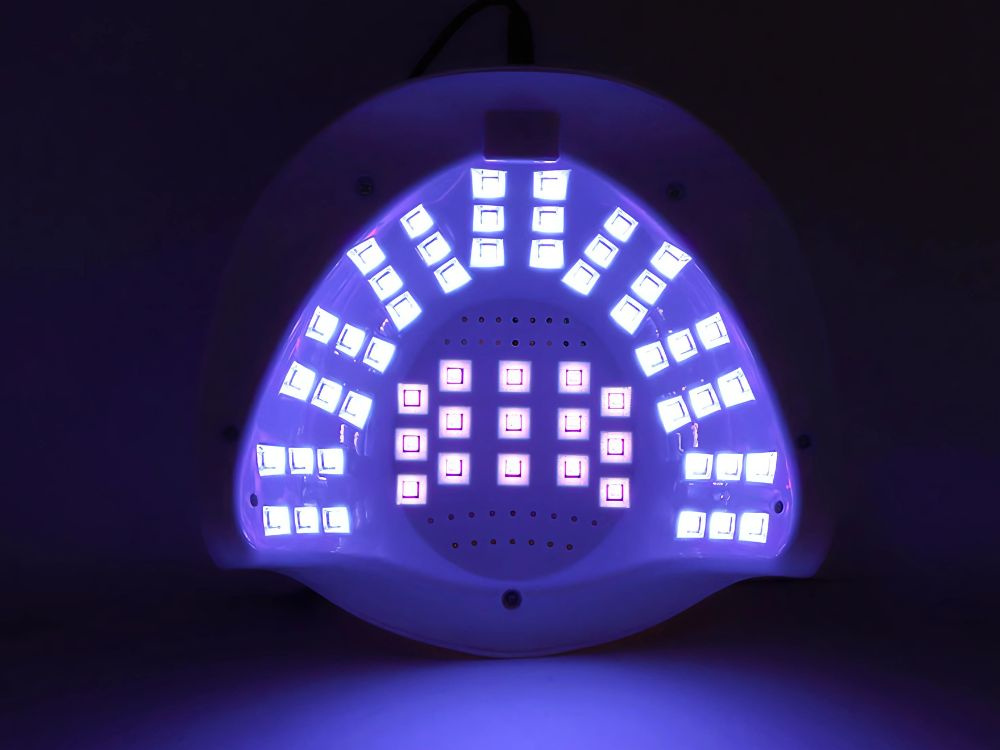 Nagų lempa uv led 268w, 57 diodų