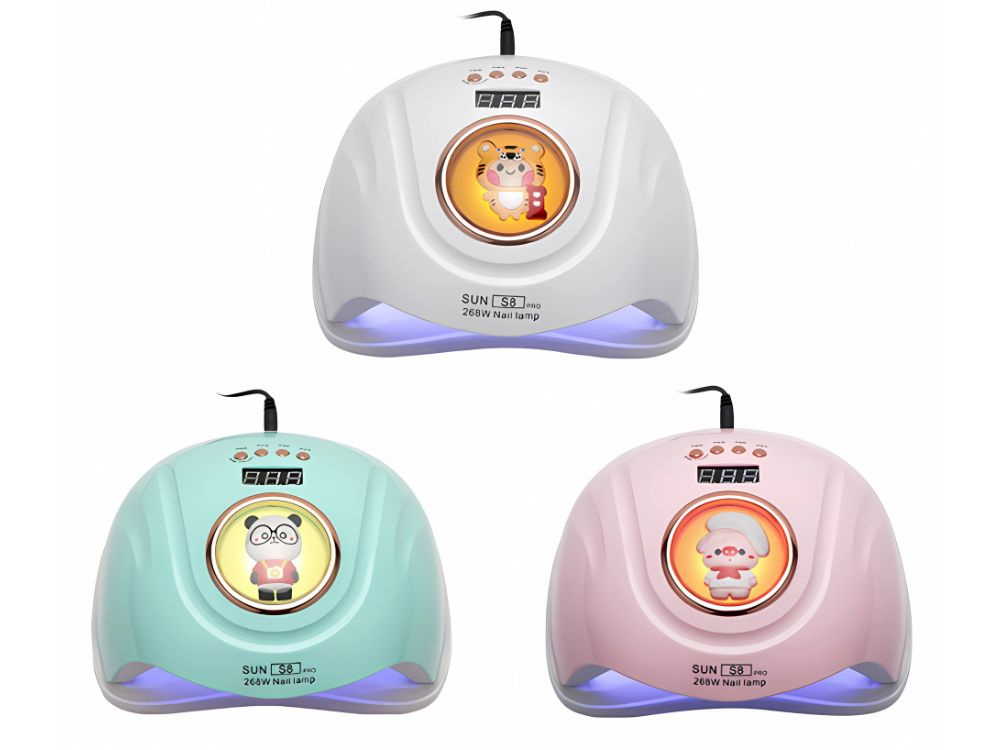 Nagų lempa uv led 268w, 57 diodų