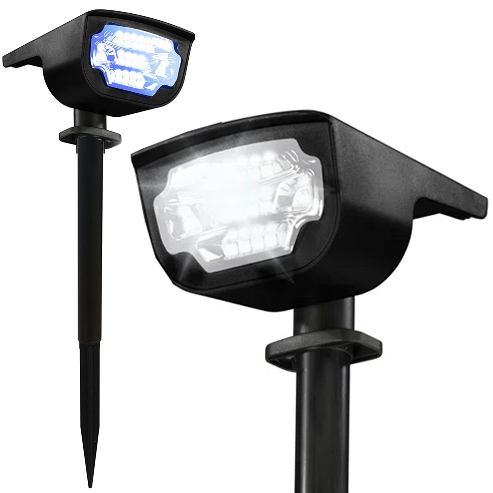 Saulės sodo lempa su led spalvomis, ip65