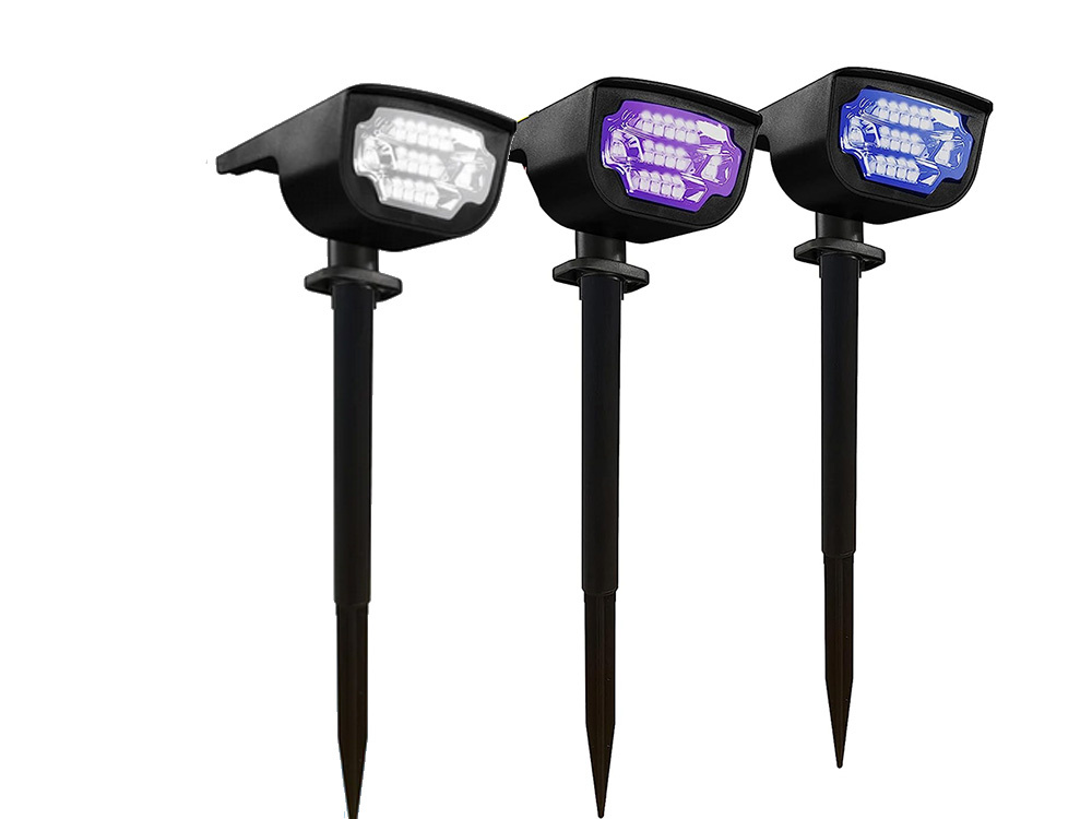 Saulės sodo lempa su led spalvomis, ip65