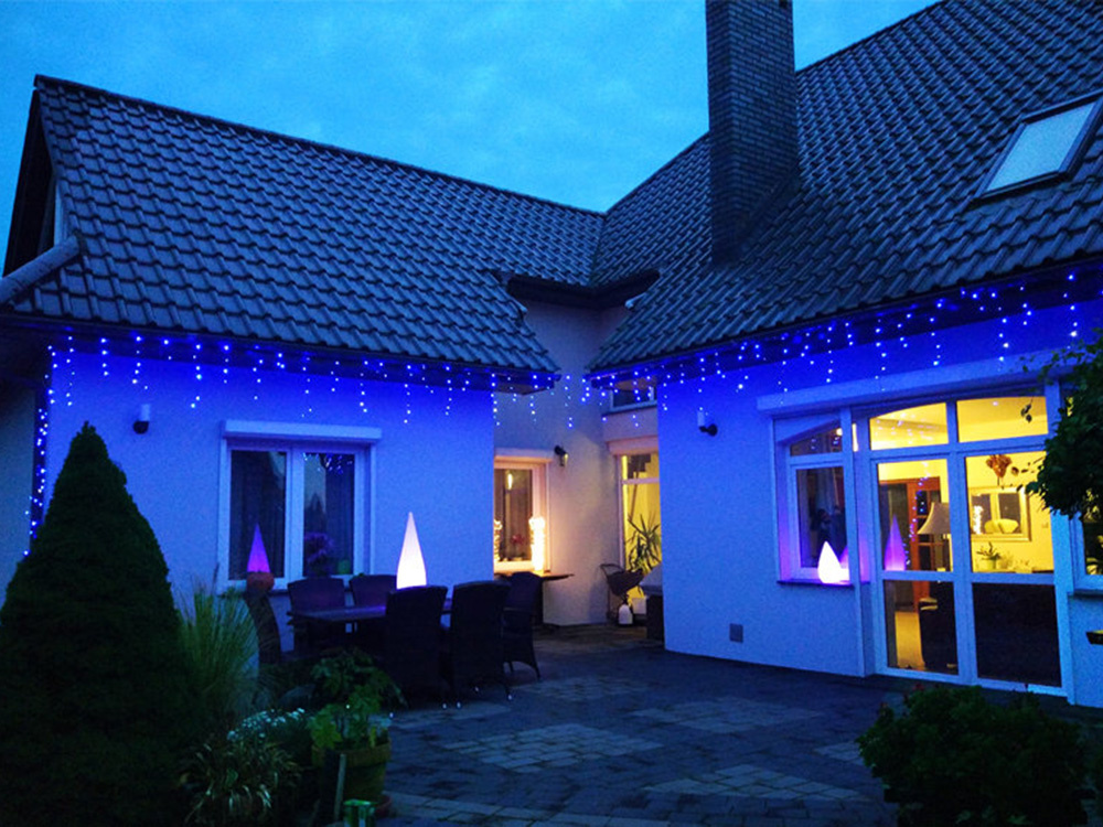 Led girlianda 300 šviesos diodų, 10 m, šaltai balta 1