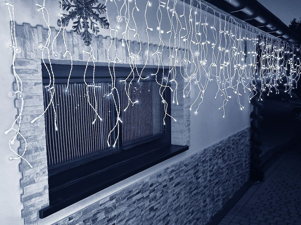 Led girlianda 300 šviesos diodų, 10 m, šaltai balta 2