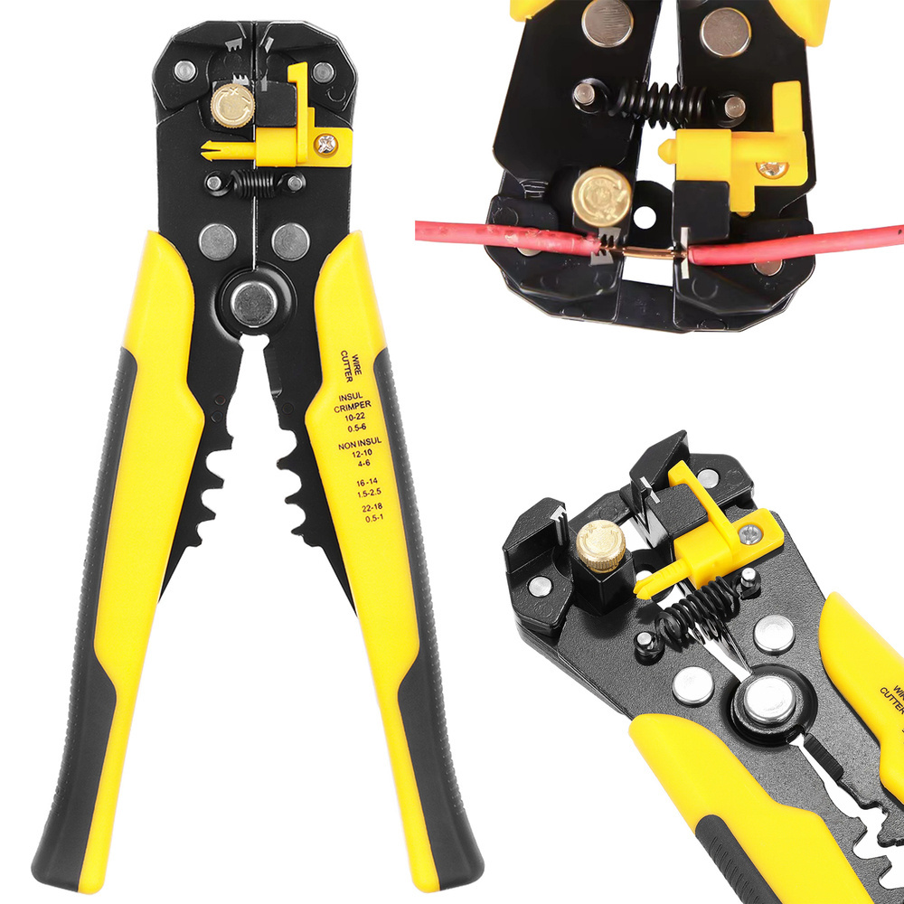 Izoliacijos nuėmimo ir kabelių užspaudimo įrankis 0,2-6 mm²