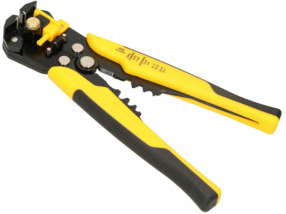 Izoliacijos nuėmimo ir kabelių užspaudimo įrankis 0,2-6 mm²