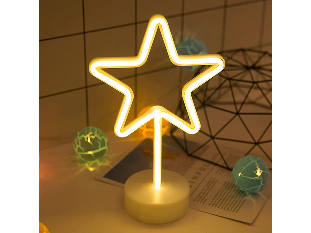 Kalėdinė led žvaigždė usb, 100 lemputės, 25,5 cm