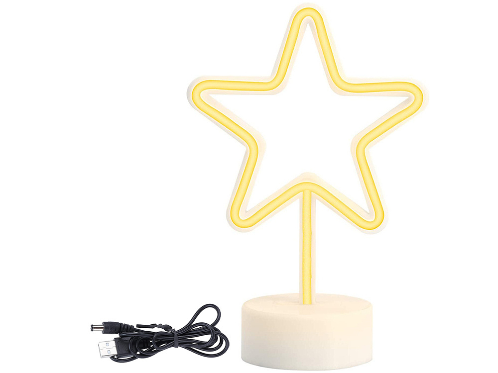 Kalėdinė led žvaigždė usb, 100 lemputės, 25,5 cm