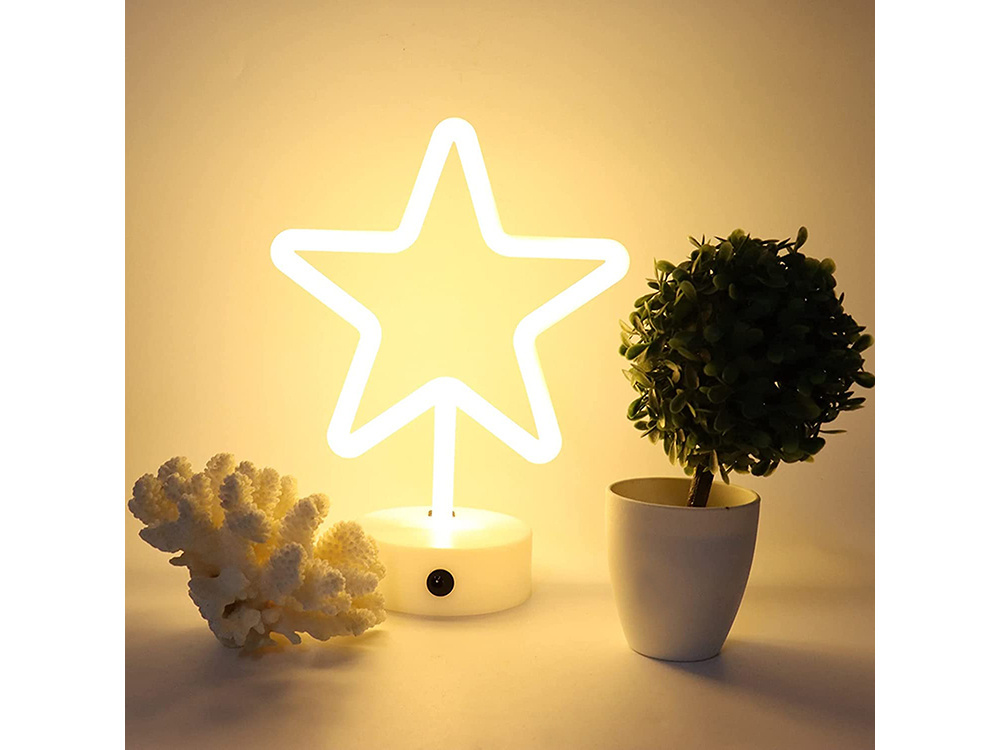 Kalėdinė led žvaigždė usb, 100 lemputės, 25,5 cm