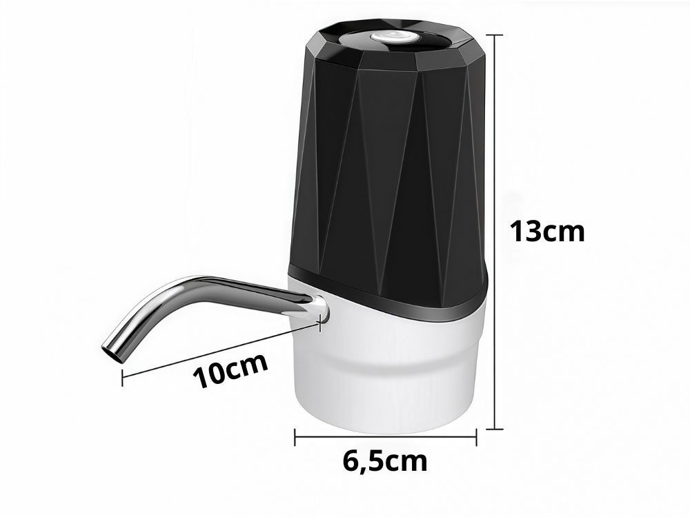 Vandens pompa buteliui su 1200mah akumuliatoriumi