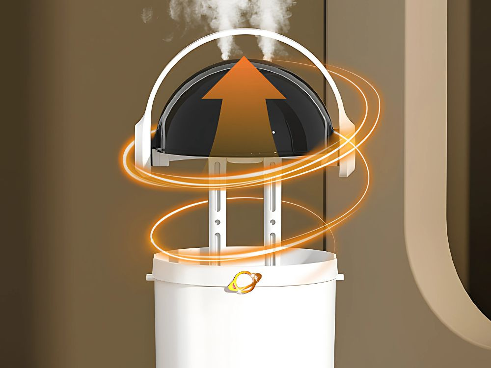 Oro drėkintuvas su aromaterapijos funkcija, 2l, baltas