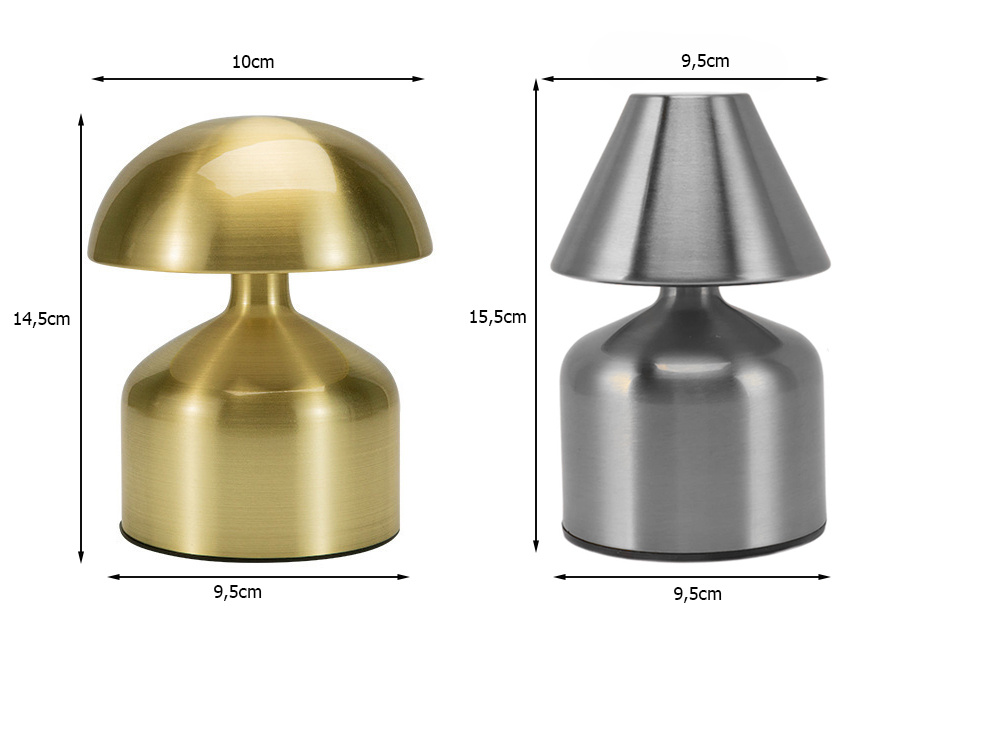 Led stalinė lempa su jutikliu, 3 apšvietimo režimai