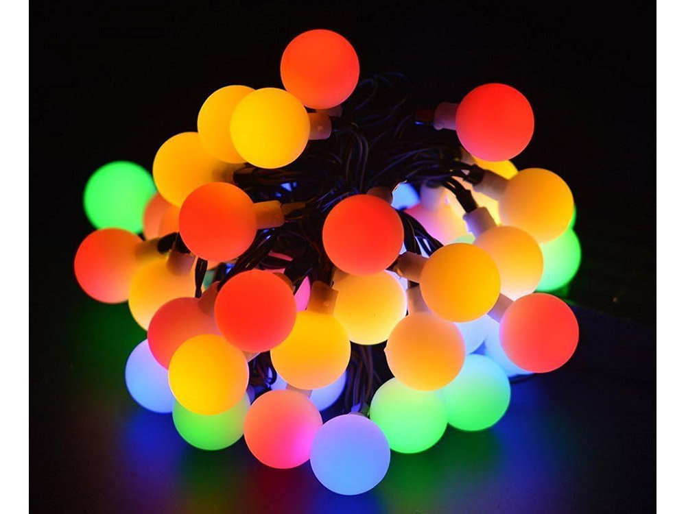 Girlianda 40 led spalvota