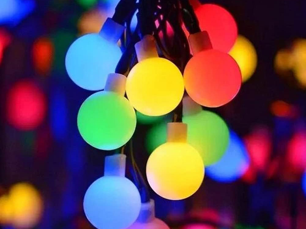 Girlianda 40 led spalvota
