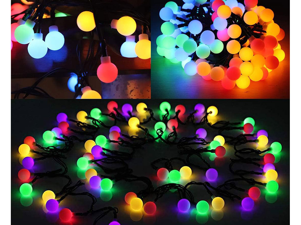 Girlianda 40 led spalvota