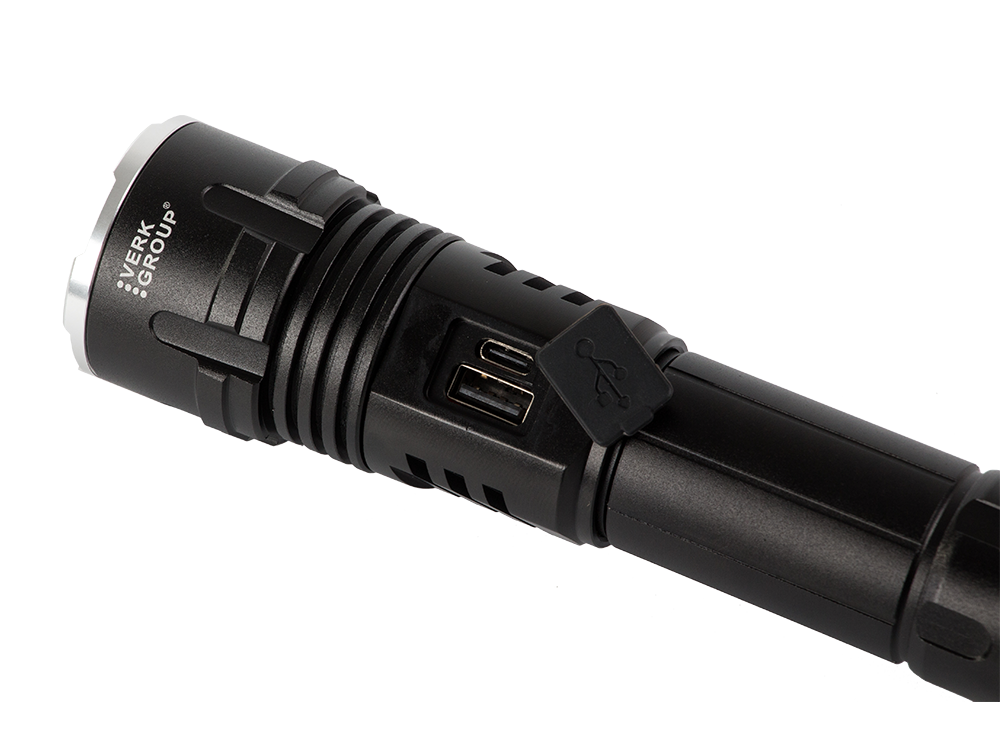 Taktinis prožektorius bailong p717, cree xhp160, 1000 m