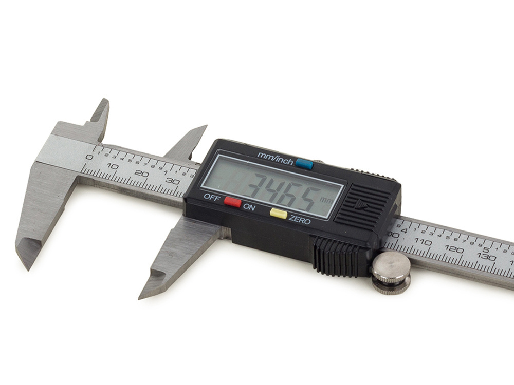 Elektroninis skaitmeninis slankmatis 150 mm su lcd ekranu