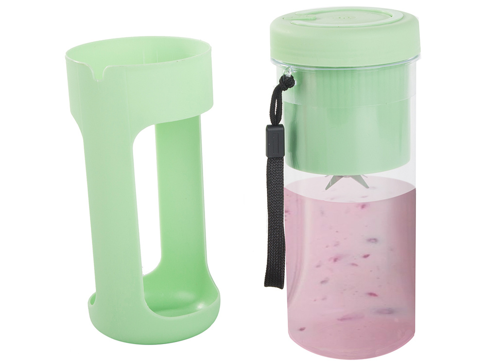 Nešiojamas usb smulkintuvas intex, 450 ml, žalias