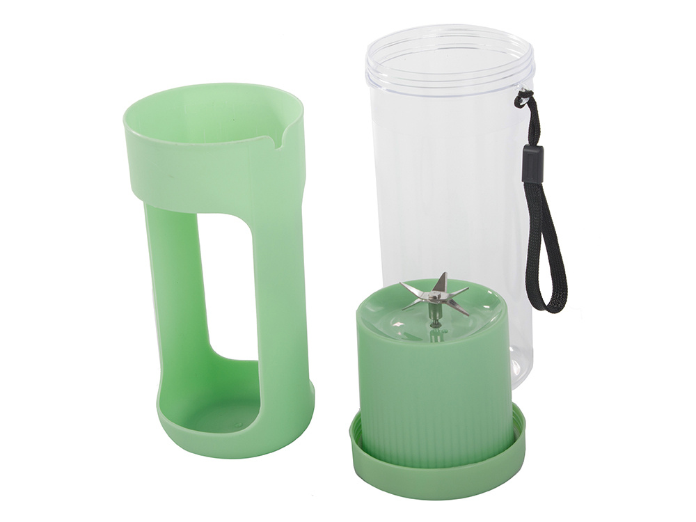 Nešiojamas usb smulkintuvas intex, 450 ml, žalias
