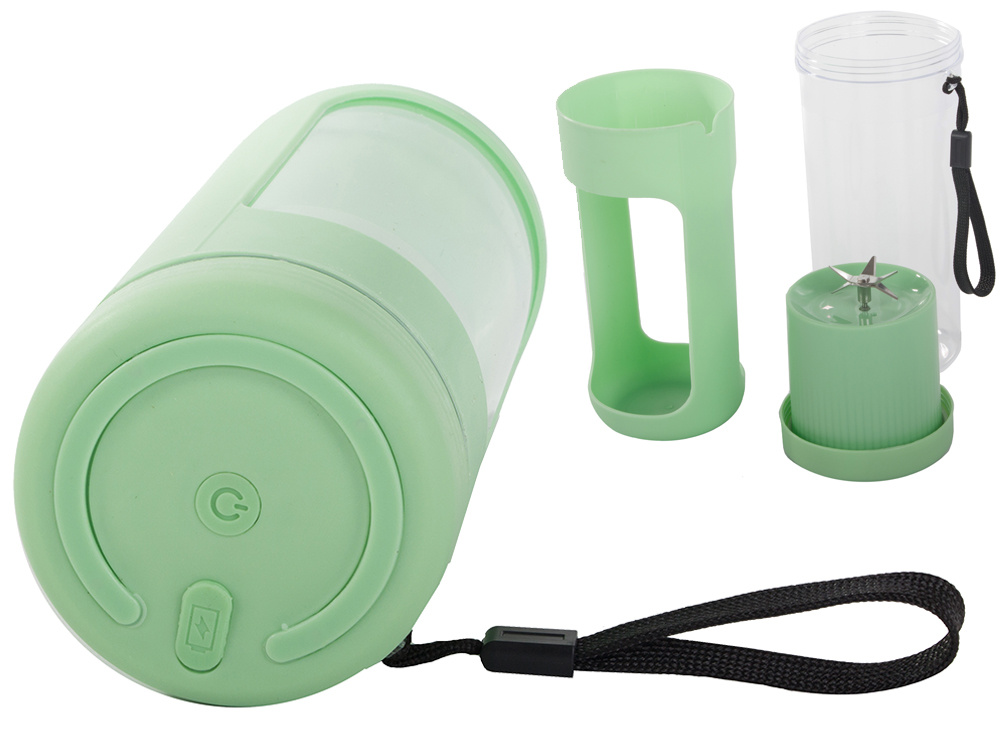 Nešiojamas usb smulkintuvas intex, 450 ml, žalias