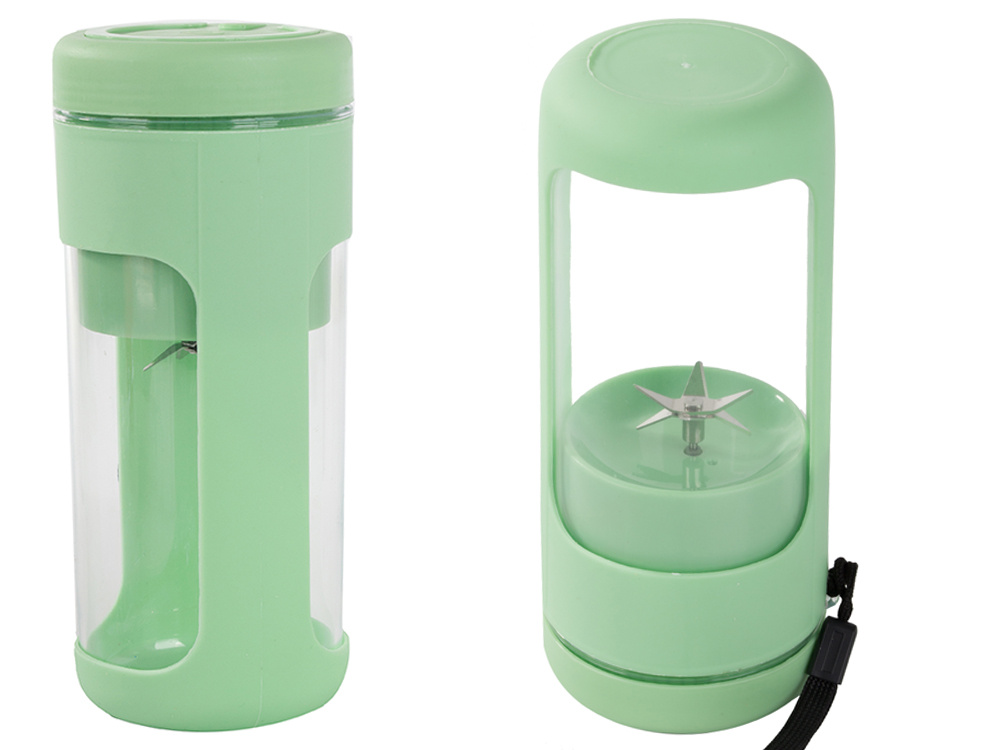 Nešiojamas usb smulkintuvas intex, 450 ml, žalias