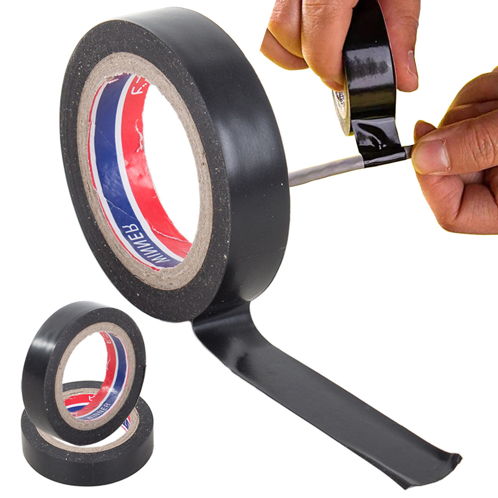 Izoliacinė juosta pvc juoda 18 m