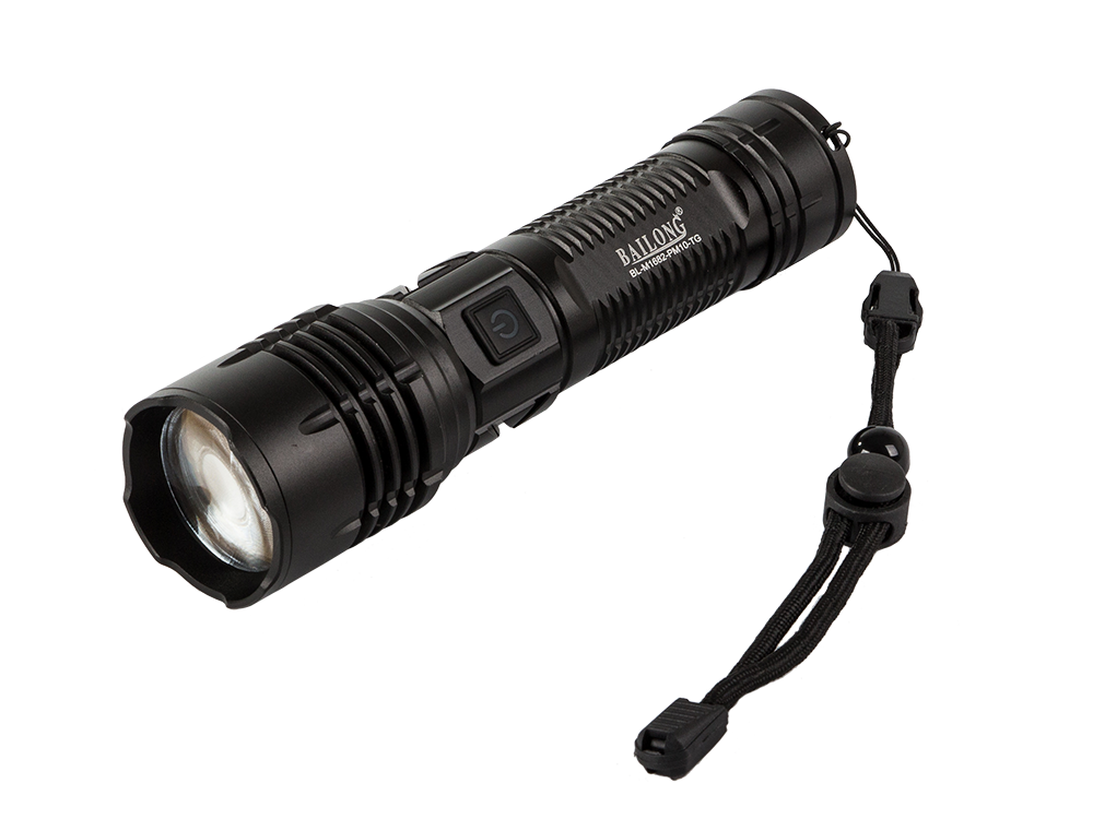 Žibintuvėlis bailong m1682 su led cree pm10-tg
