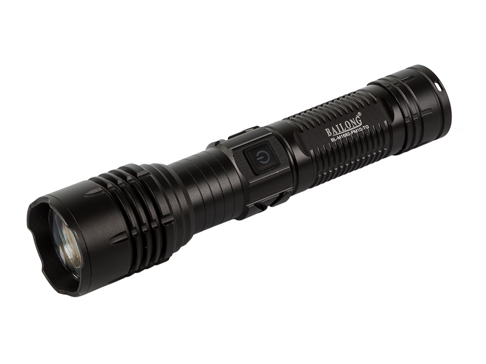 Žibintuvėlis bailong m1682 su led cree pm10-tg