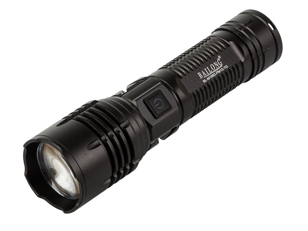 Žibintuvėlis bailong m1682 su led cree pm10-tg
