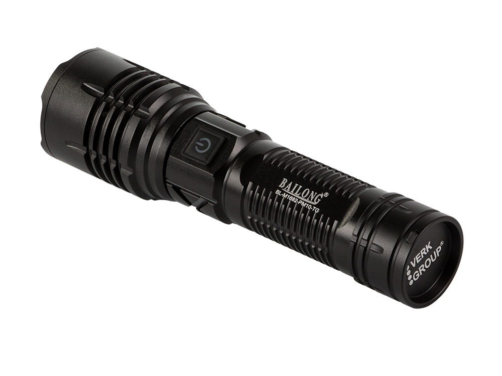 Žibintuvėlis bailong m1682 su led cree pm10-tg