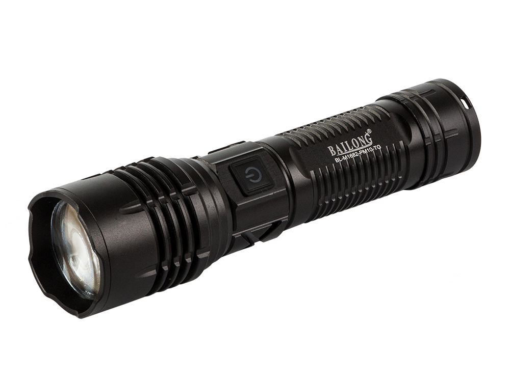 Žibintuvėlis bailong m1682 su led cree pm10-tg