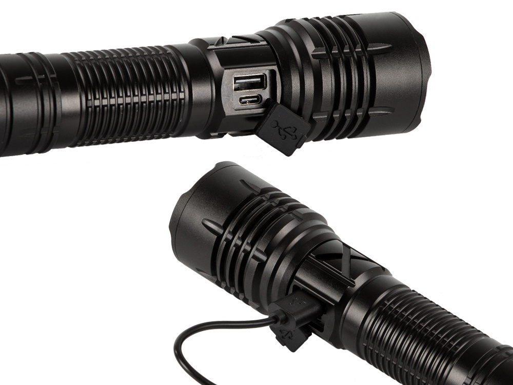 Žibintuvėlis bailong m1682 su led cree pm10-tg