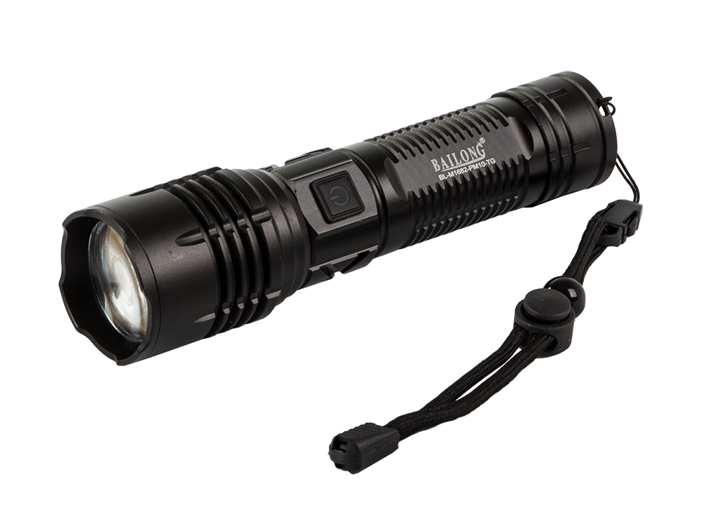 Žibintuvėlis bailong m1682 su led cree pm10-tg
