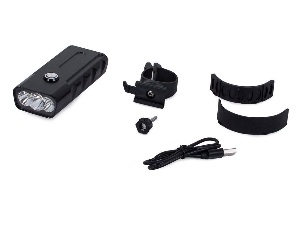 Dviračio lempa su led cree xm-l t6 ir powerbank funkcija 1