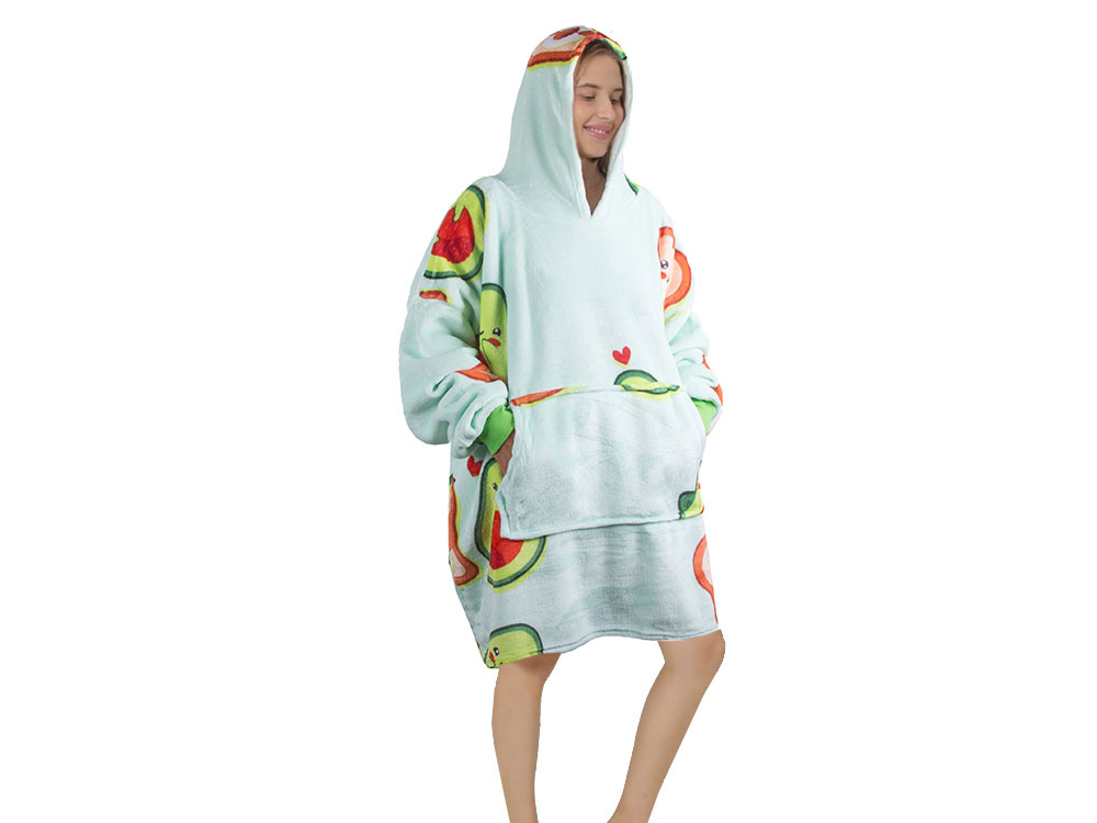 Šiltas oversize pledas