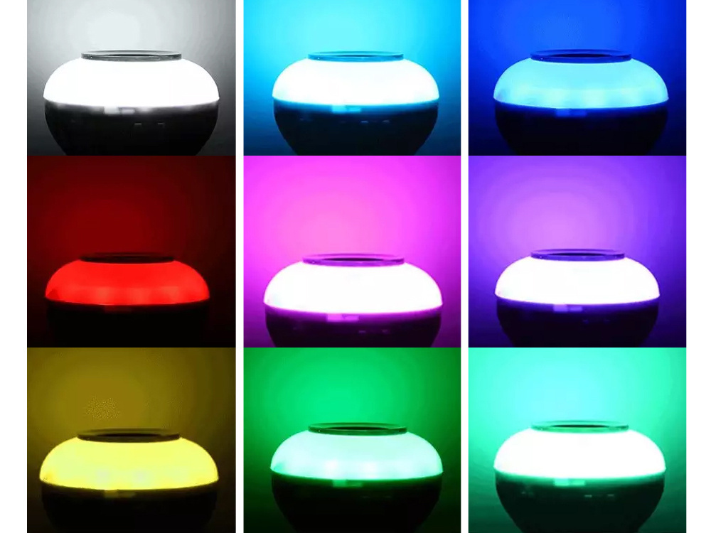 Led lemputė rgb su bluetooth garsiakalbiu ir nuotoliniu valdymu