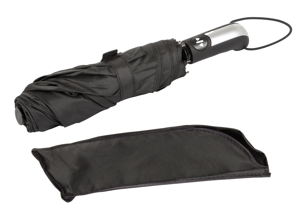 Automatinis skėtis su juodu dėklu, 60 cm