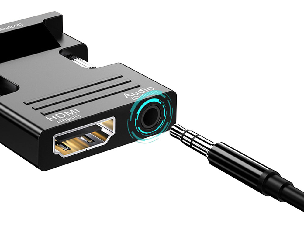 Hdmi į vga garso adapteris