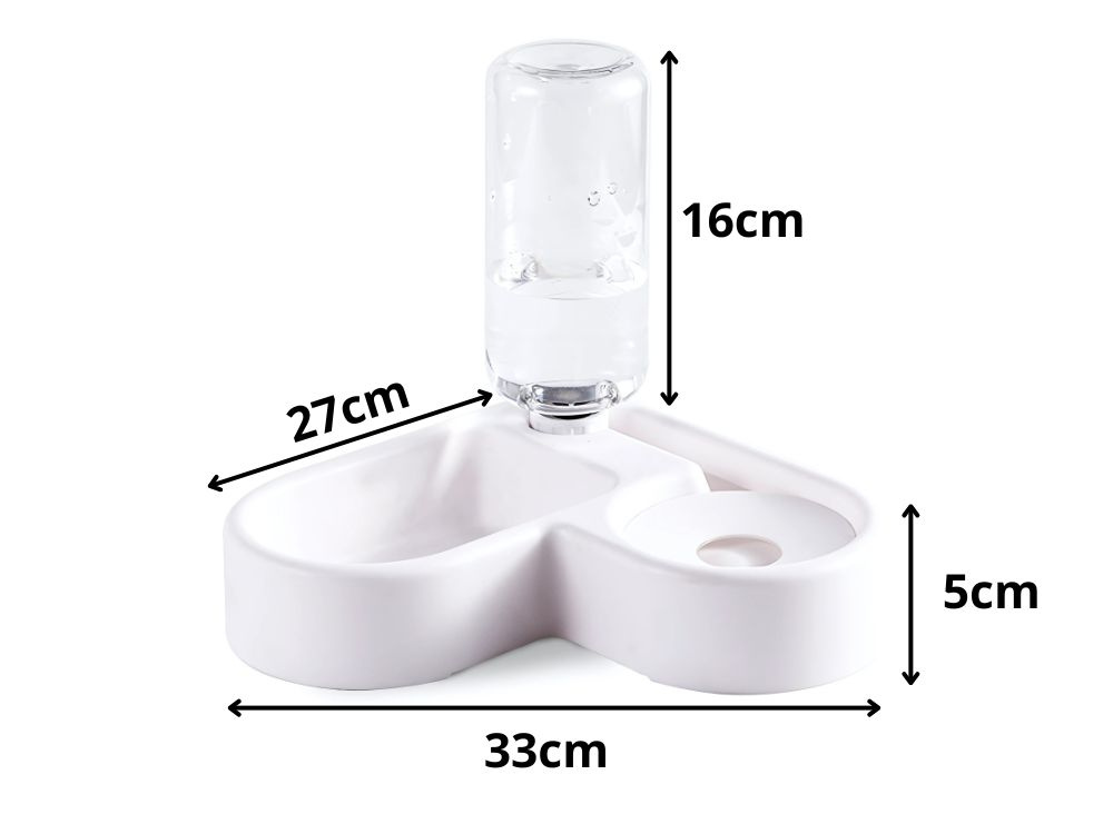 Dvigubas dubenėlis su 500 ml